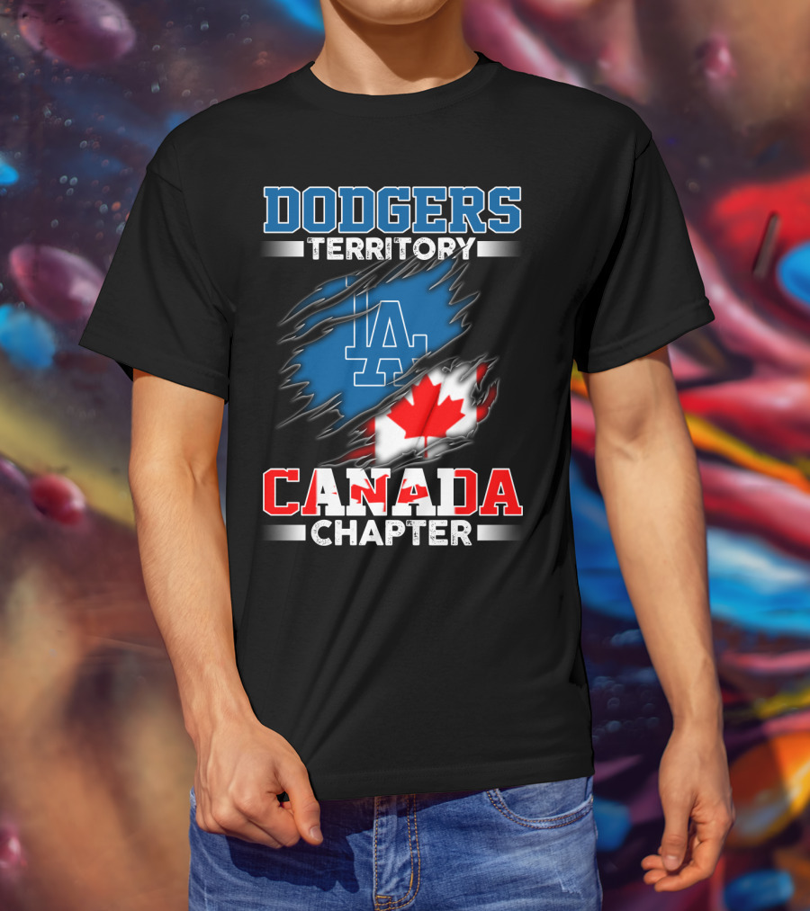 Dodgers Territory LA Canada Chapter T-Shirt