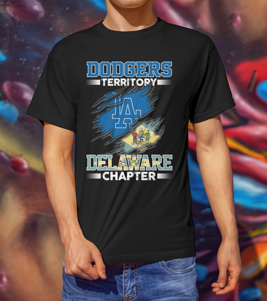 Dodgers Territory LA Delaware Chapter T-Shirt