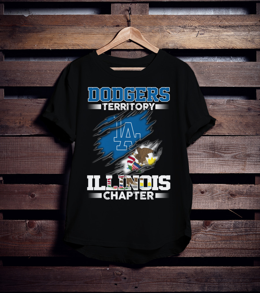 Dodgers Territory LA Illinois Chapter T-Shirt