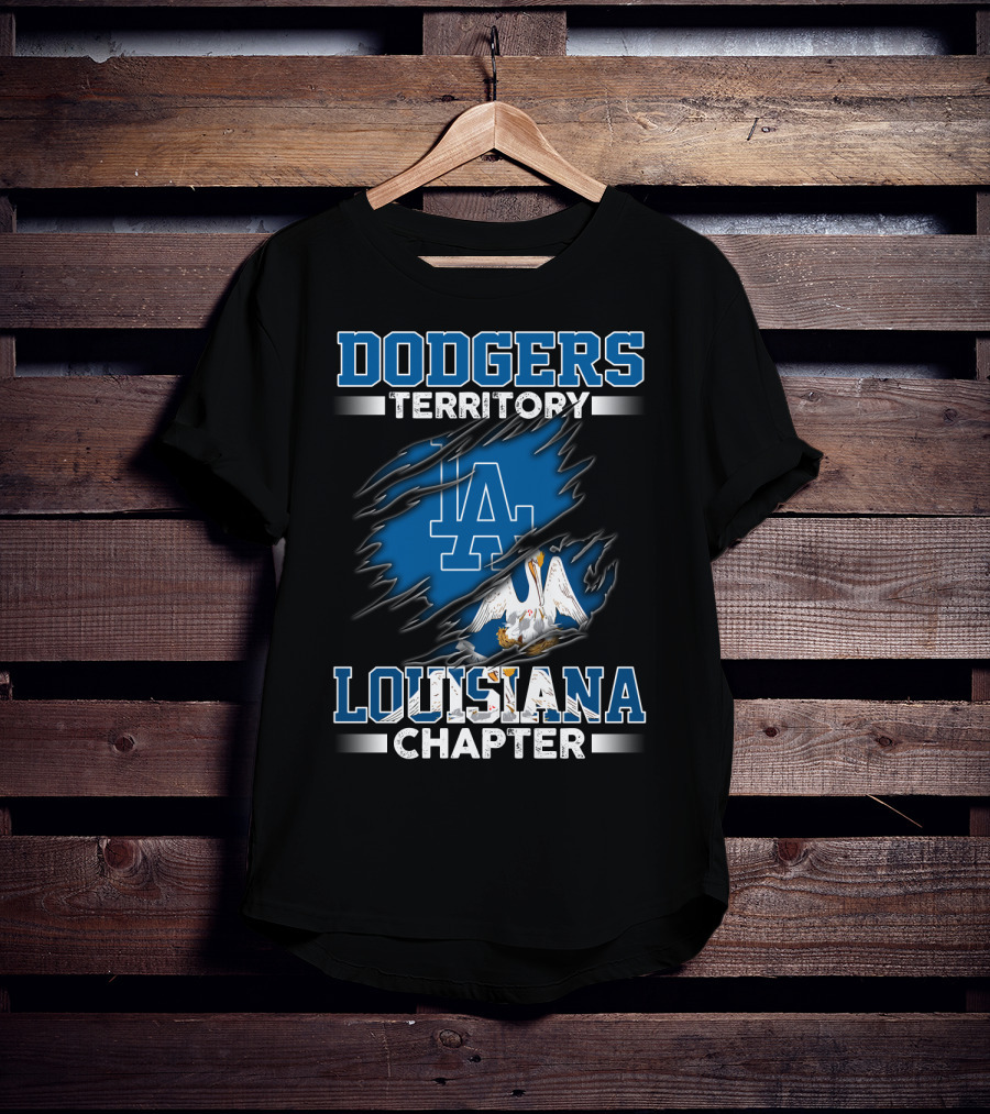 Dodgers Territory LA Louisiana Chapter T-Shirt