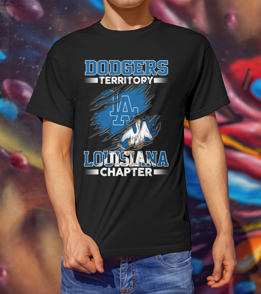 Dodgers Territory LA Louisiana Chapter T-Shirt