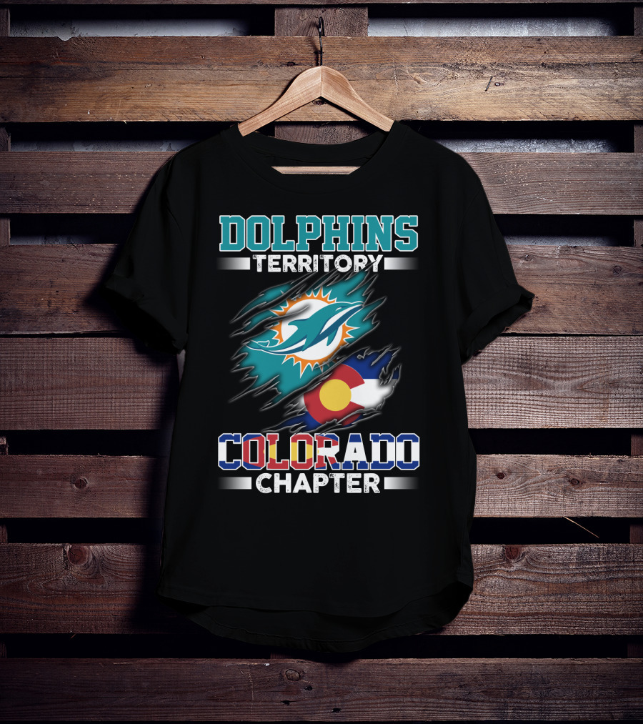 Dolphins Territory Colorado Chapter T-Shirt