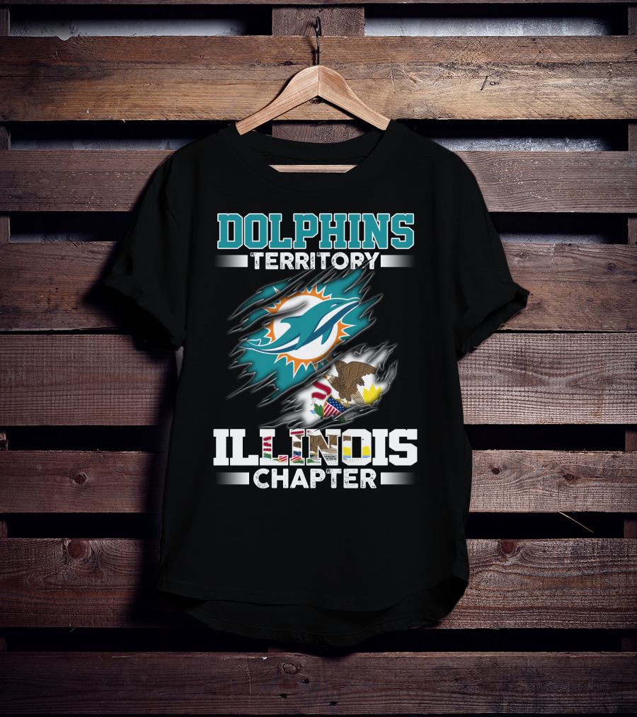 Dolphins Territory Illinois Chapter T-Shirt
