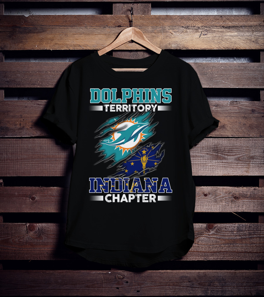 Dolphins Territory Indiana Chapter T-Shirt