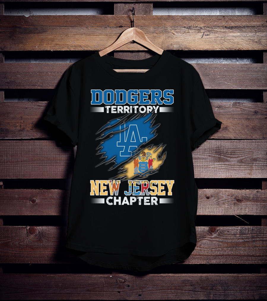 Dodgers Territory New Jersey Chapter T-Shirt