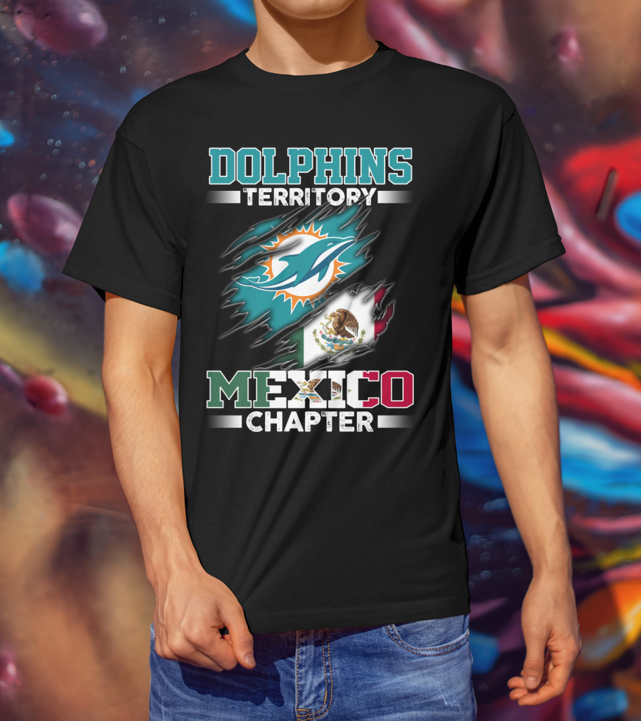 Dolphins Territory Mexico Chapter T-Shirt