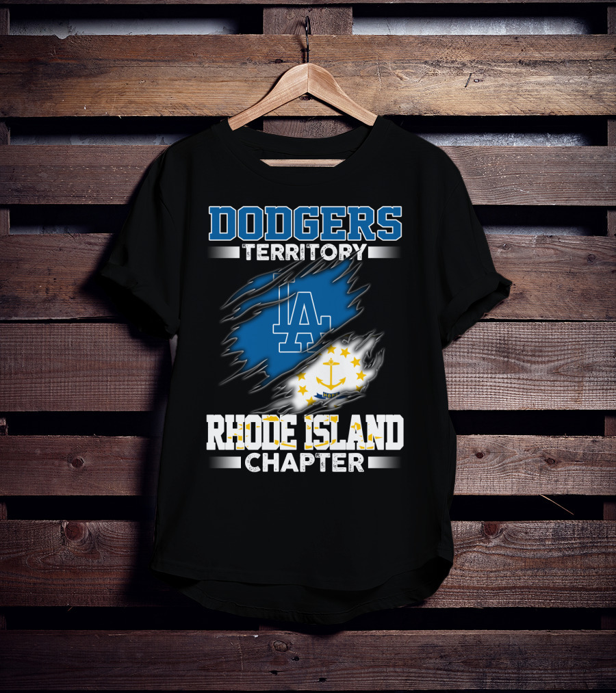 Dodgers Territory LA Rhode Island Chapter T-Shirt