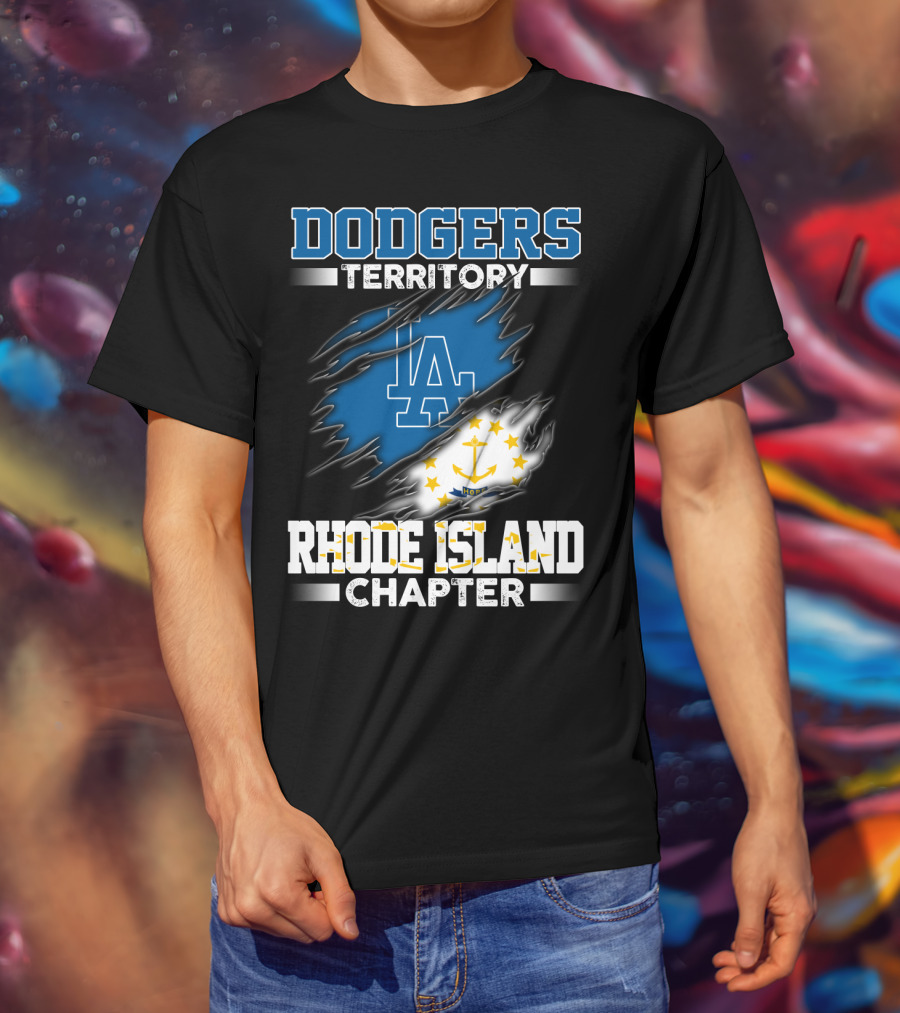 Dodgers Territory LA Rhode Island Chapter T-Shirt