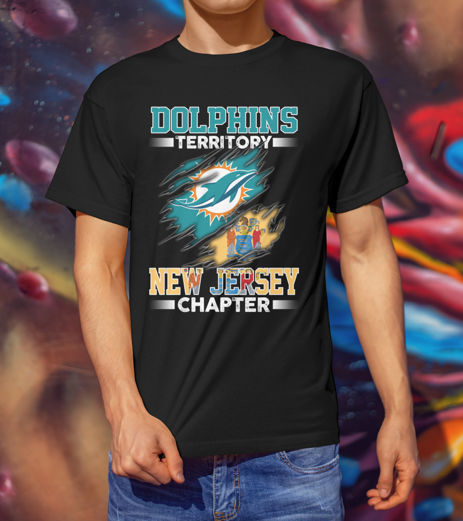 Dolphins Territory New Jersey Chapter T-Shirt