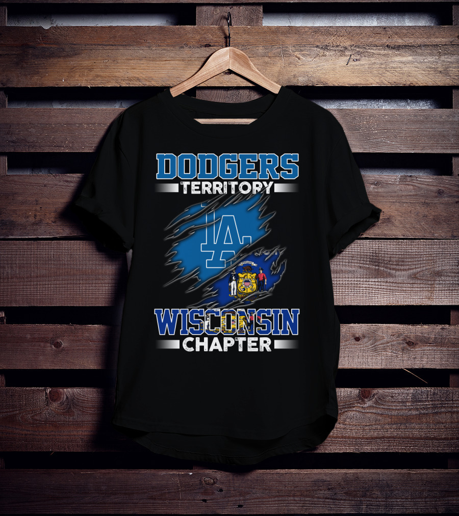 Dodgers Territory LA Wisconsin Chapter T-Shirt