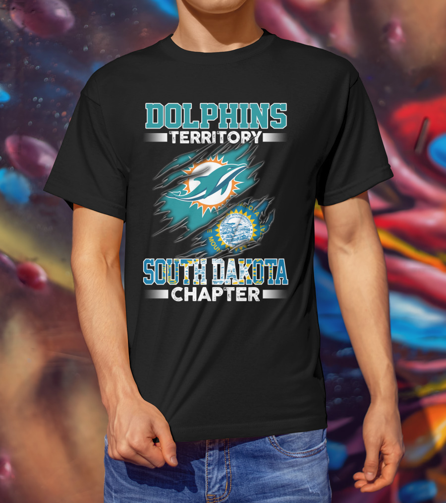 Dolphins Territory South Dakota Chapter T-Shirt