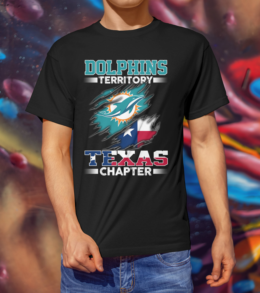 Dolphins Territory Texas Chapter T-Shirt