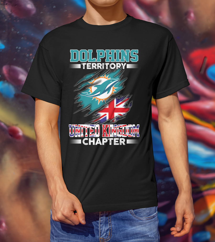 Dolphins Territory United Kingdom Chapter T-Shirt