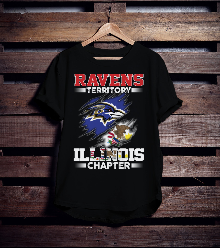 Ravens Territory Illinois Chapter T-Shirt
