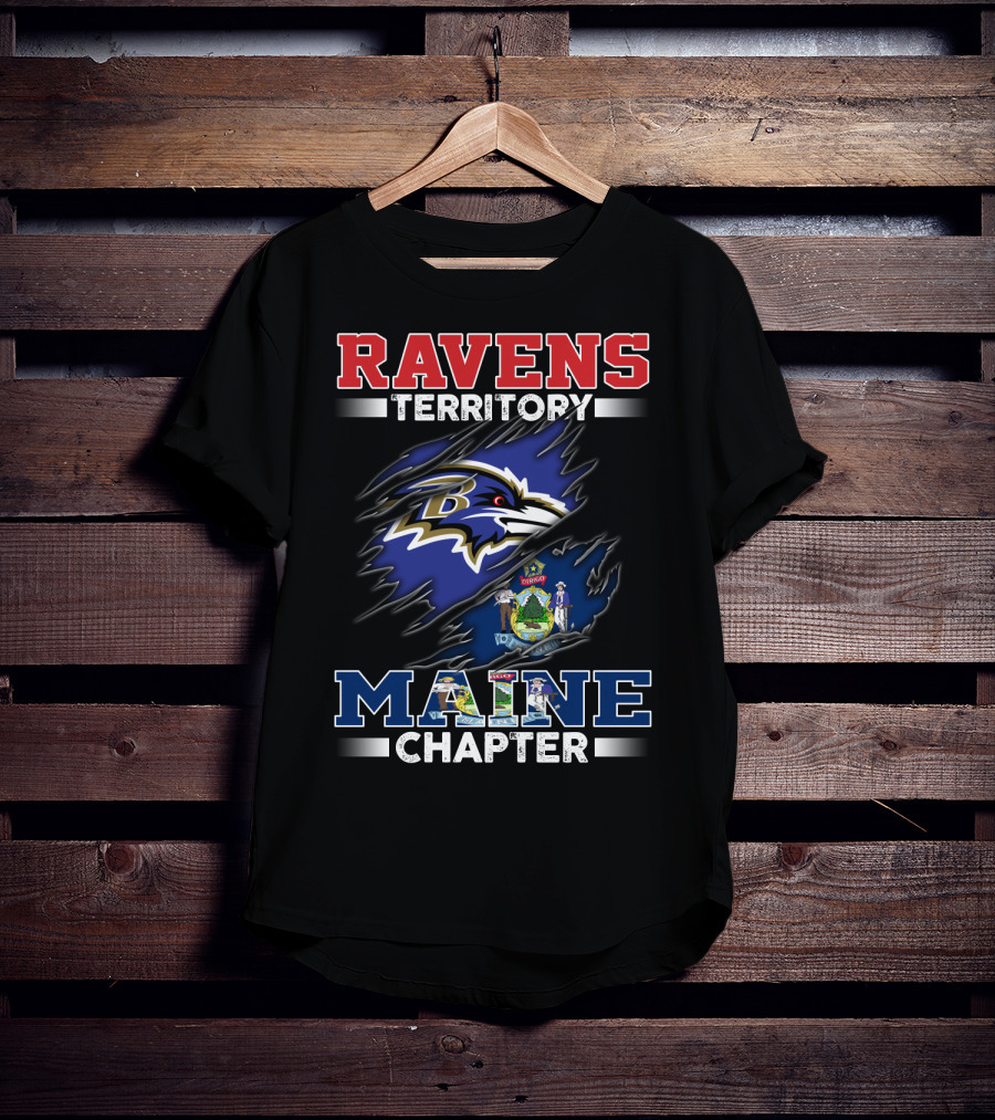 Ravens Territory Maine Chapter T-Shirt