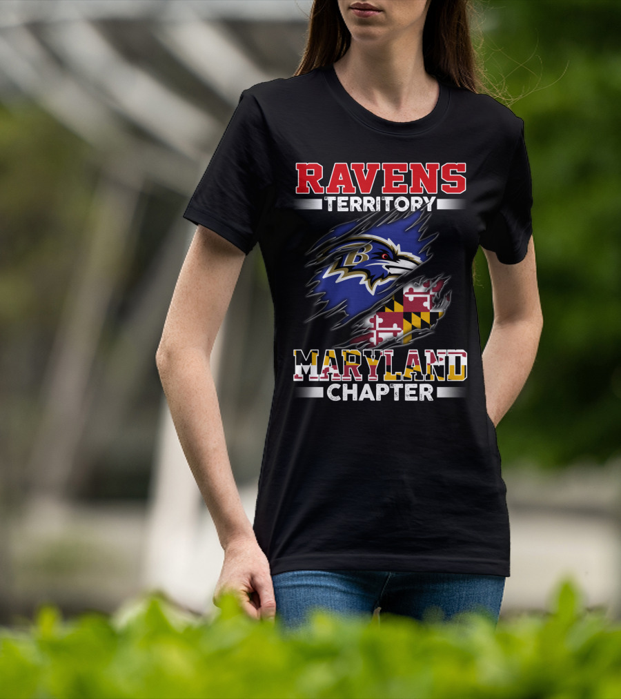 Ravens Territory Maryland Chapter T-Shirt