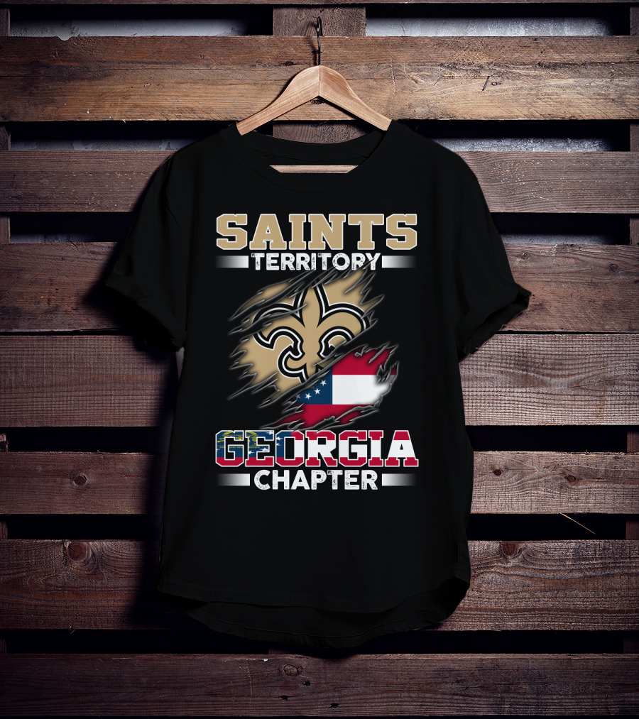 Saints Territory Georgia Chapter T-Shirt