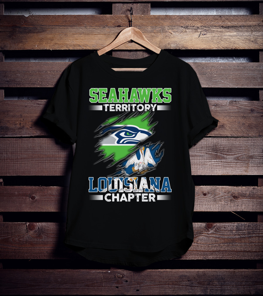 Seahawks Territory Louisiana Chapter T-Shirt