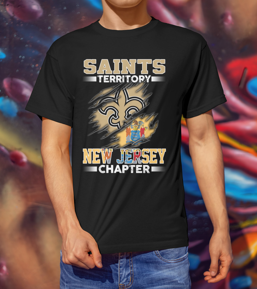 Saints Territory New Jersey Chapter T-Shirt