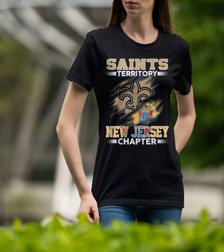 Saints Territory New Jersey Chapter T-Shirt