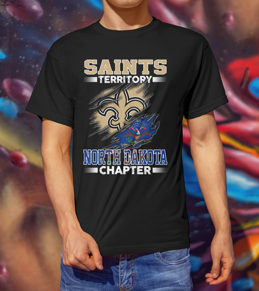 Saints Territory North Dakota Chapter T-Shirt