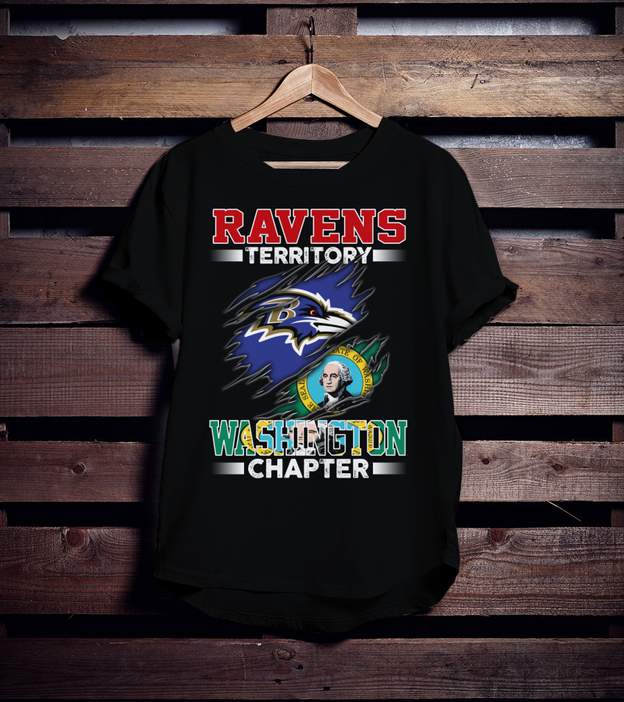 Ravens Territory Washington State Chapter T-Shirt