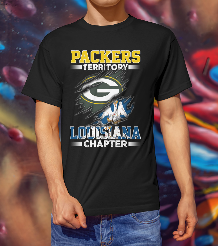 Packers Territory Louisiana Chapter T-Shirt