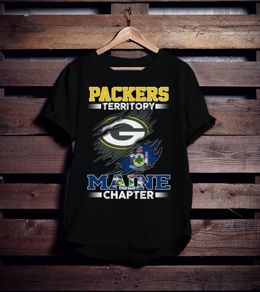 Packers Territory Green Bay Maine Chapter T-Shirt