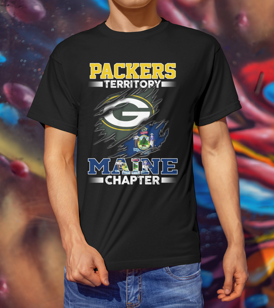 Packers Territory Green Bay Maine Chapter T-Shirt