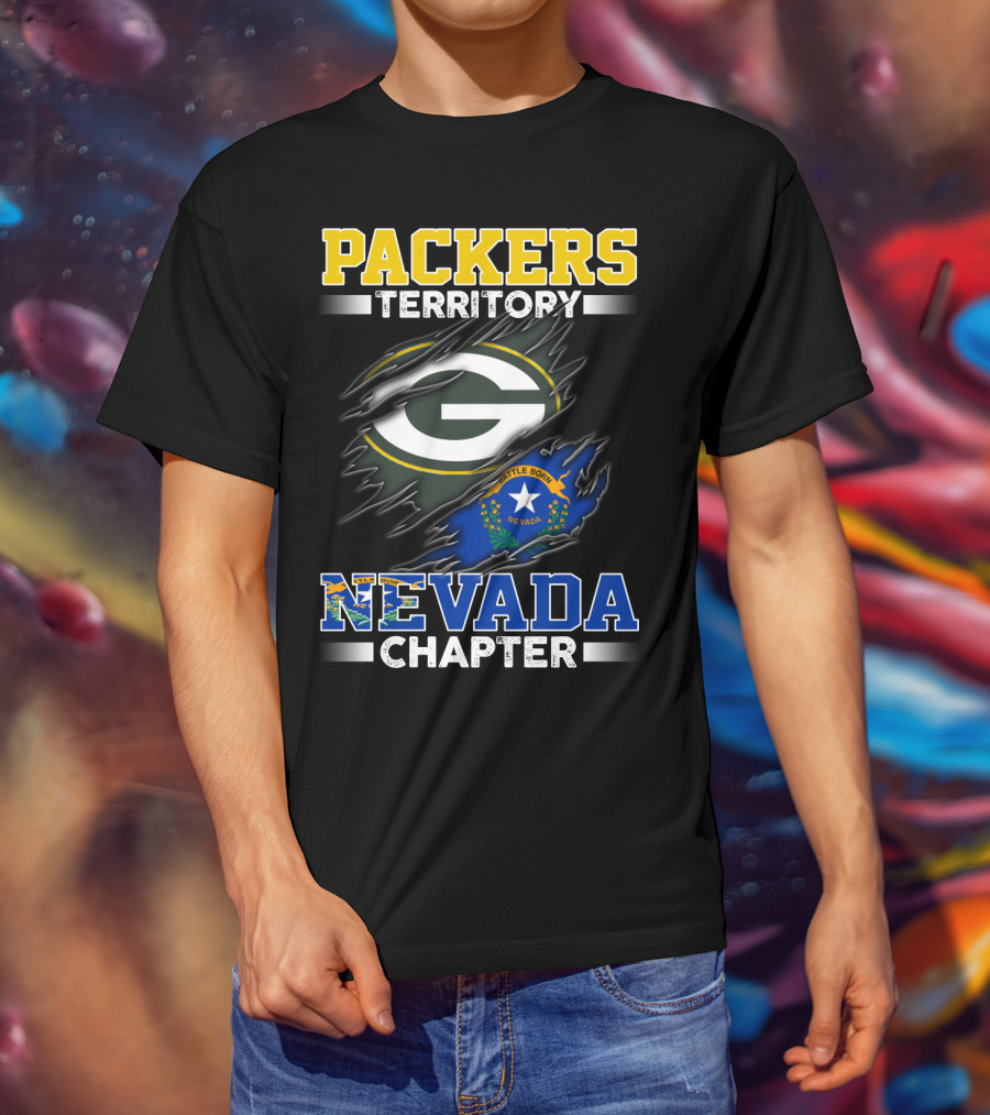 Packers Territory Nevada Chapter Battle Born T-Shirt