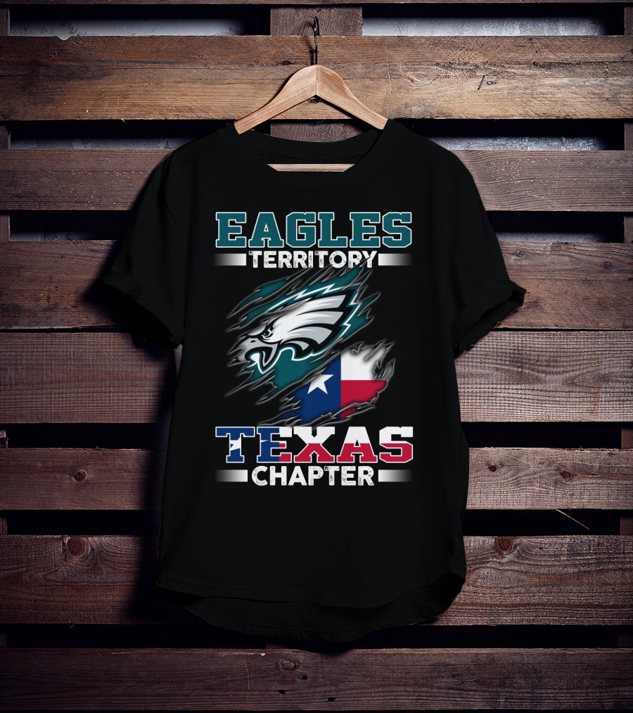 Eagles Territory Texas Chapter Dallas Fan Club T-Shirt