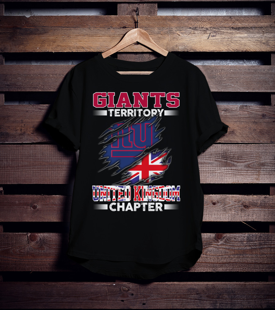 GIANTS Territory NY Logo United Kingdom Chapter T-Shirt