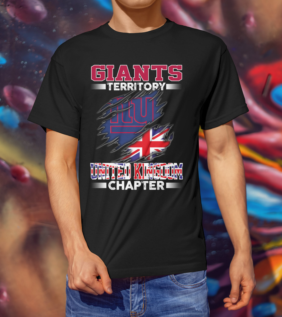GIANTS Territory NY Logo United Kingdom Chapter T-Shirt