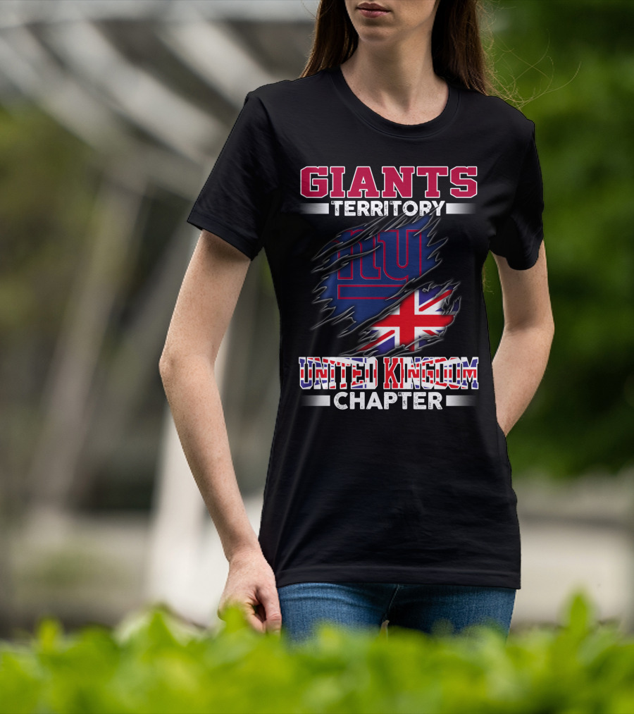 GIANTS Territory NY Logo United Kingdom Chapter T-Shirt