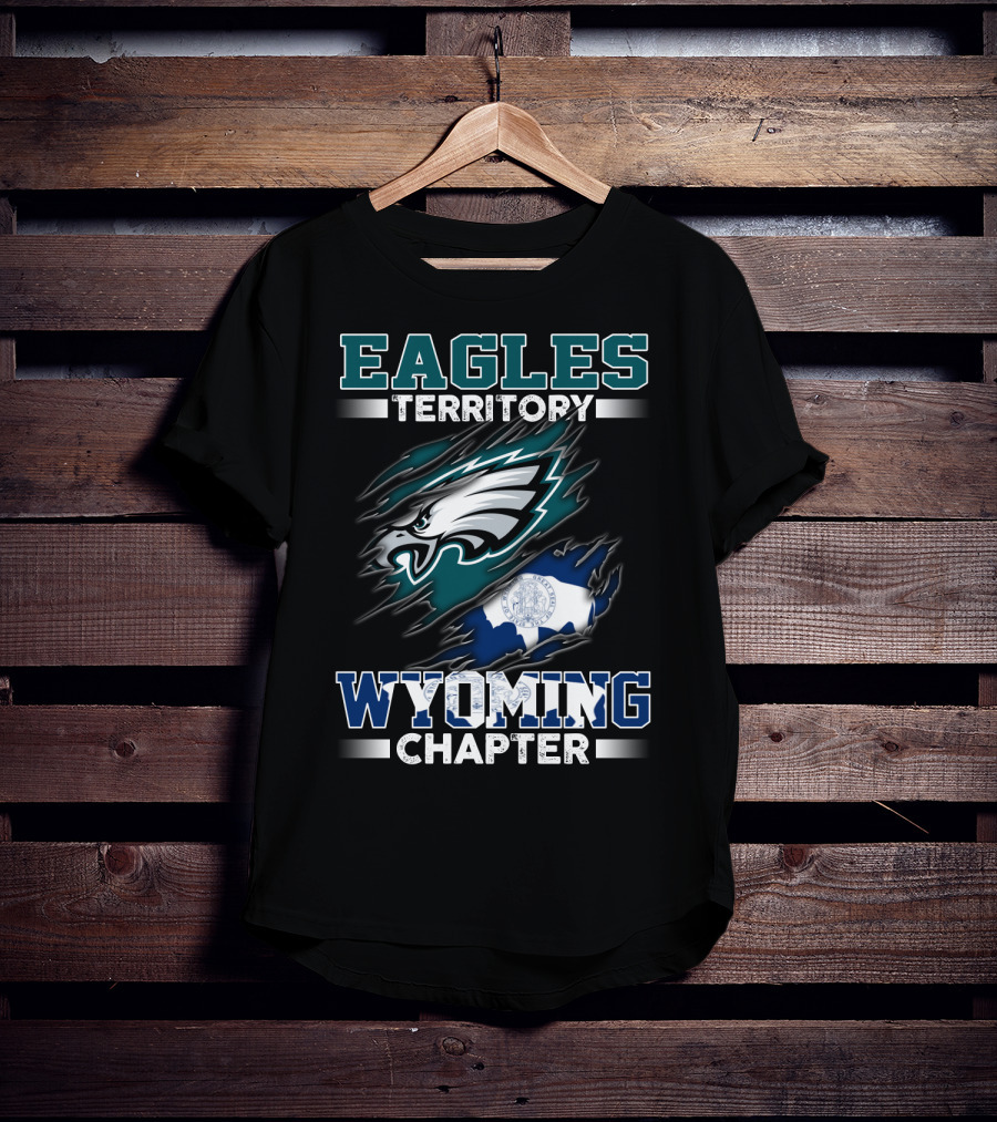 Eagles Territory Wyoming Chapter Philadelphia Eagles Fan Club T-Shirt