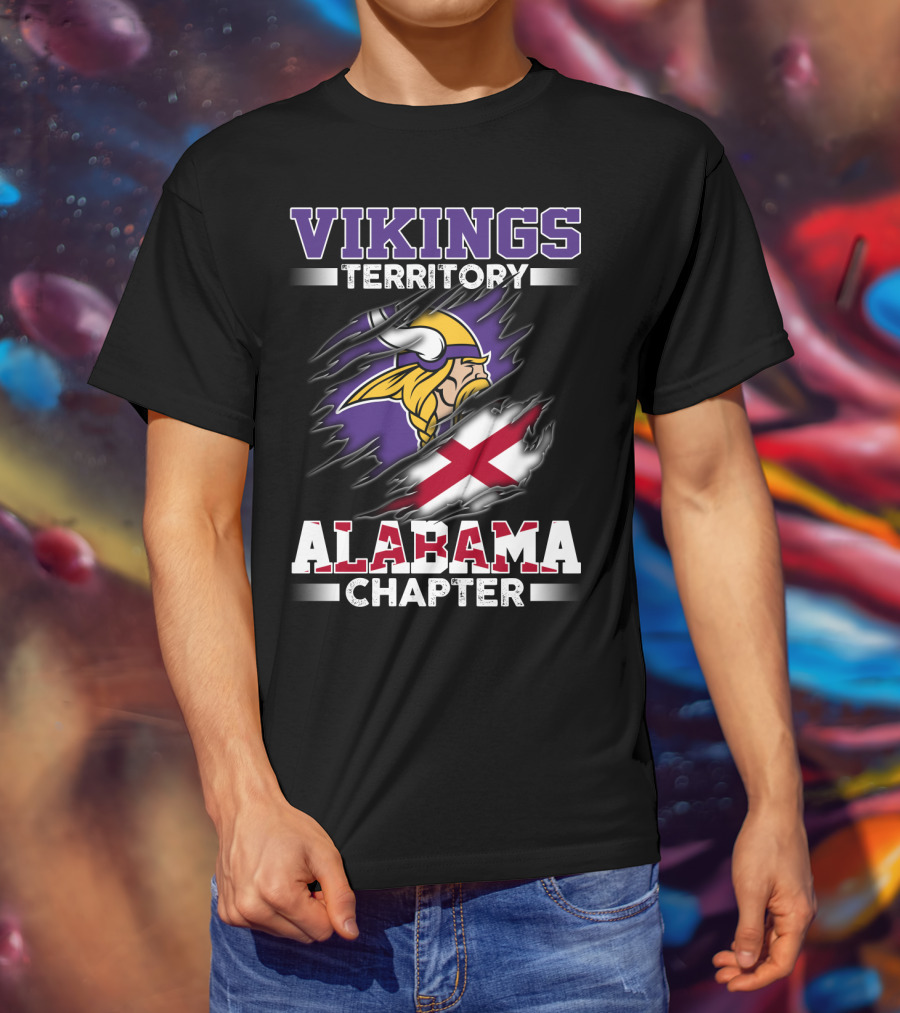 Vikings Territory Alabama Chapter T-Shirt