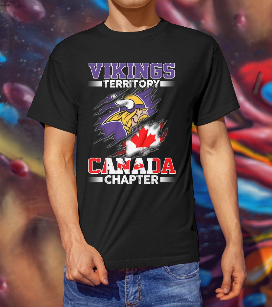 Vikings Territory Canada Chapter T-Shirt