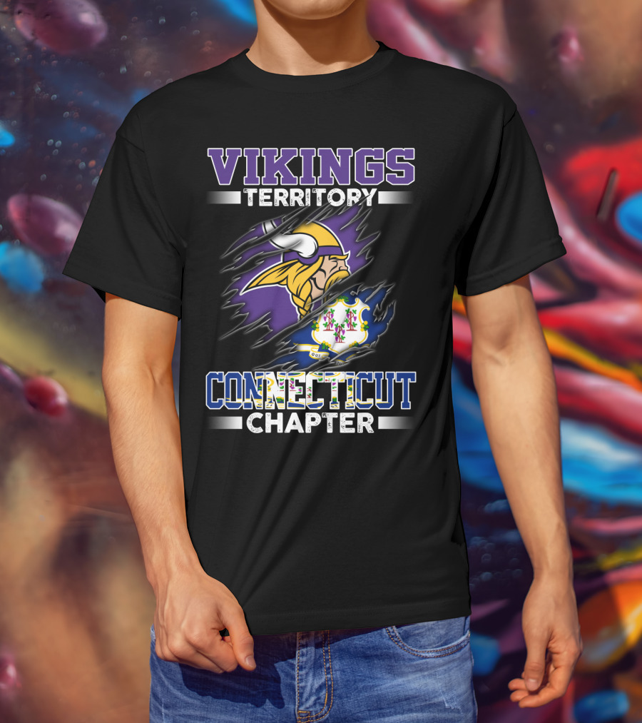Vikings Territory Connecticut Chapter T-Shirt