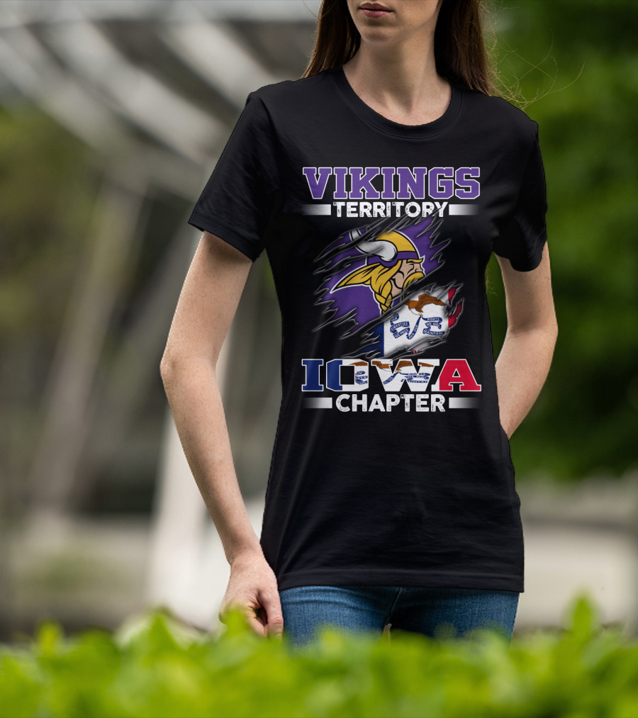 VIKINGS Territory Iowa Chapter T-Shirt