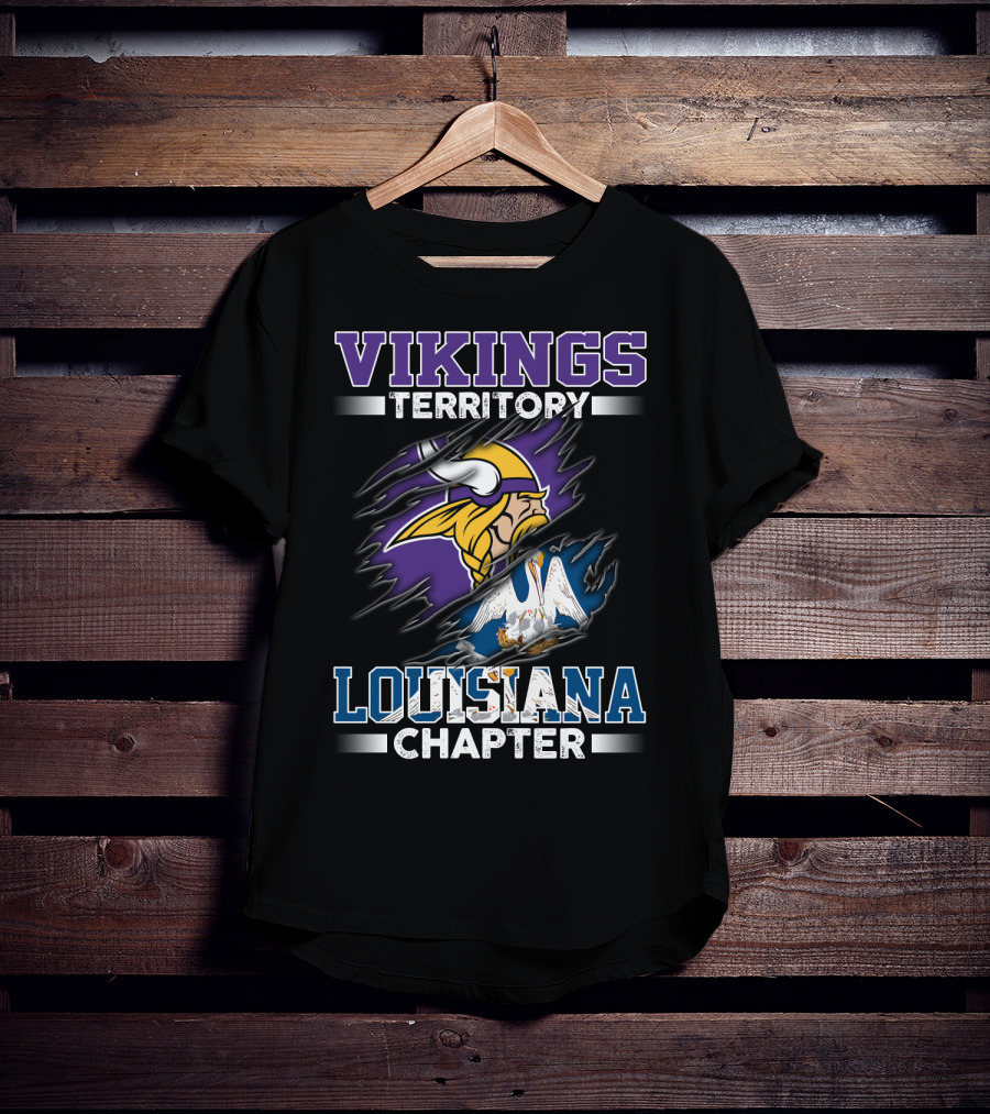 Vikings Territory Louisiana Chapter T-Shirt