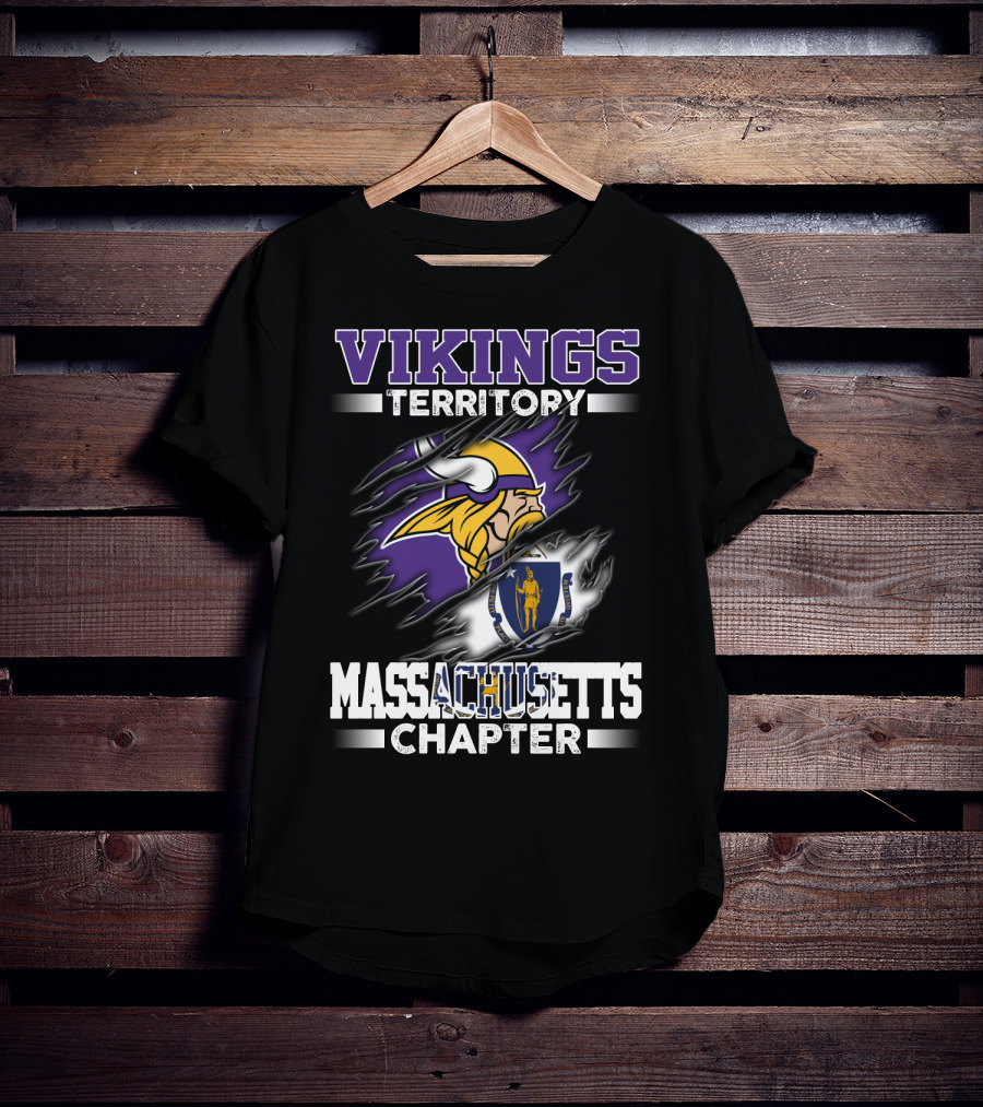 Vikings Territory Massachusetts Chapter T-Shirt