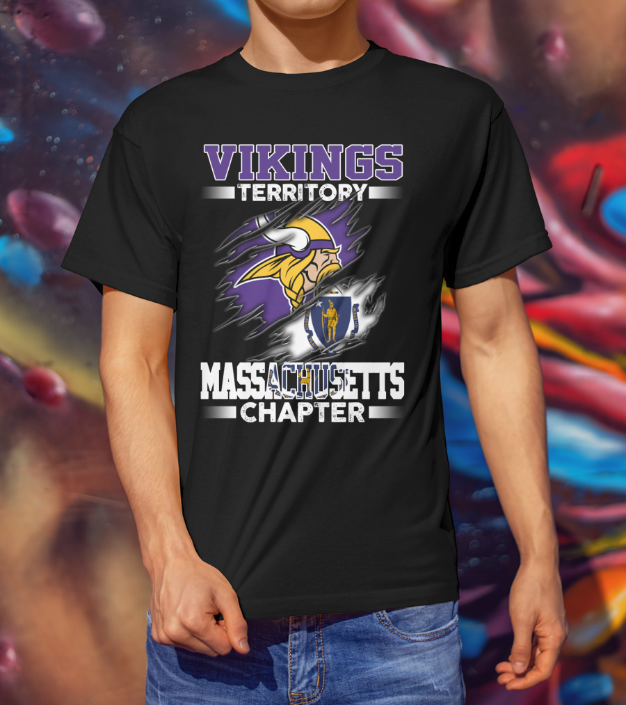 Vikings Territory Massachusetts Chapter T-Shirt