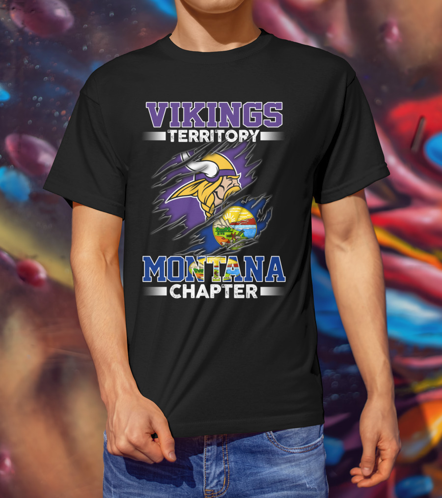 Vikings Territory Montana Chapter T-Shirt