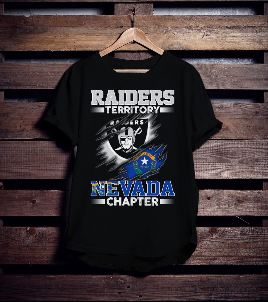 Raiders Territory Nevada Chapter Battle Born T-Shirt