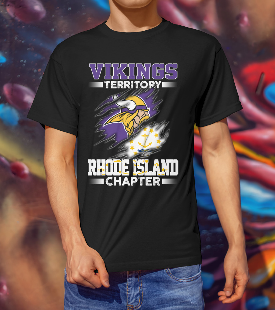 Vikings Territory Rhode Island Chapter T-Shirt