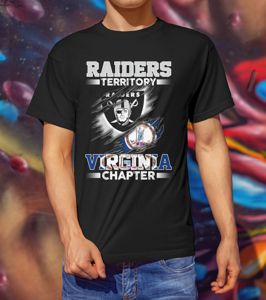 Raiders Territory Virginia Chapter T-Shirt