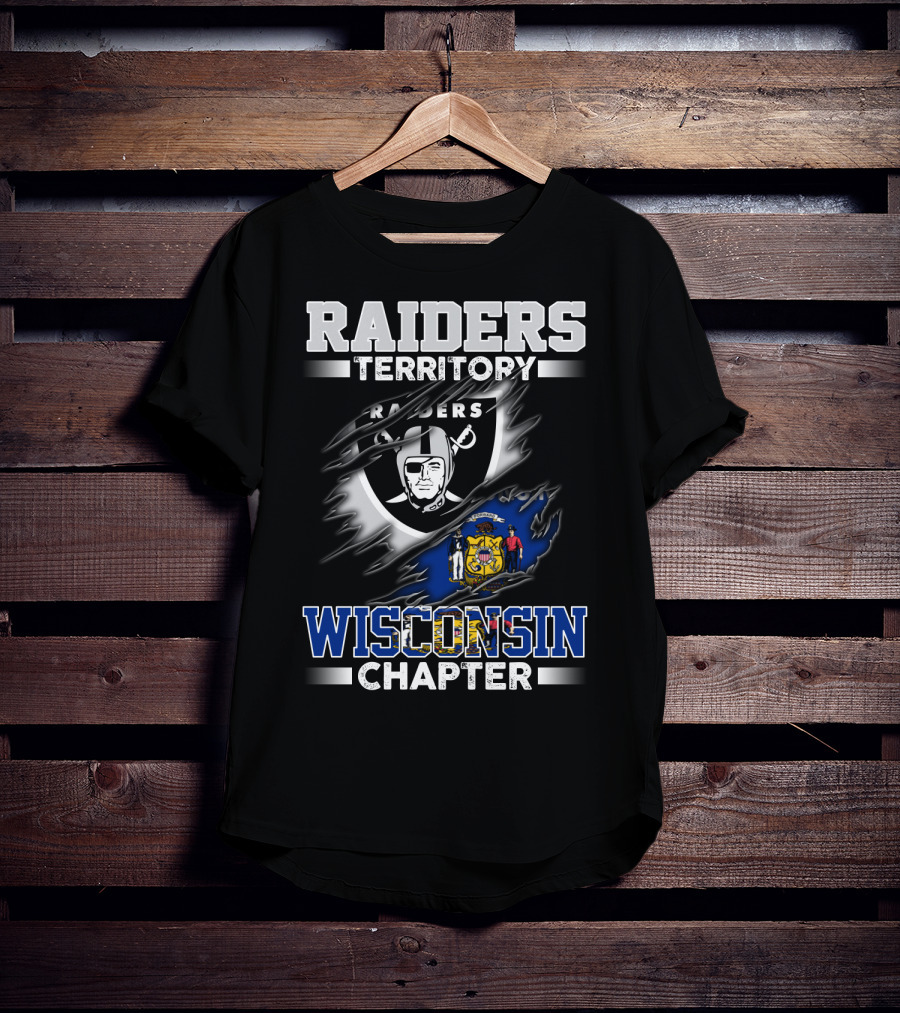 Raiders Territory Wisconsin Chapter T-Shirt