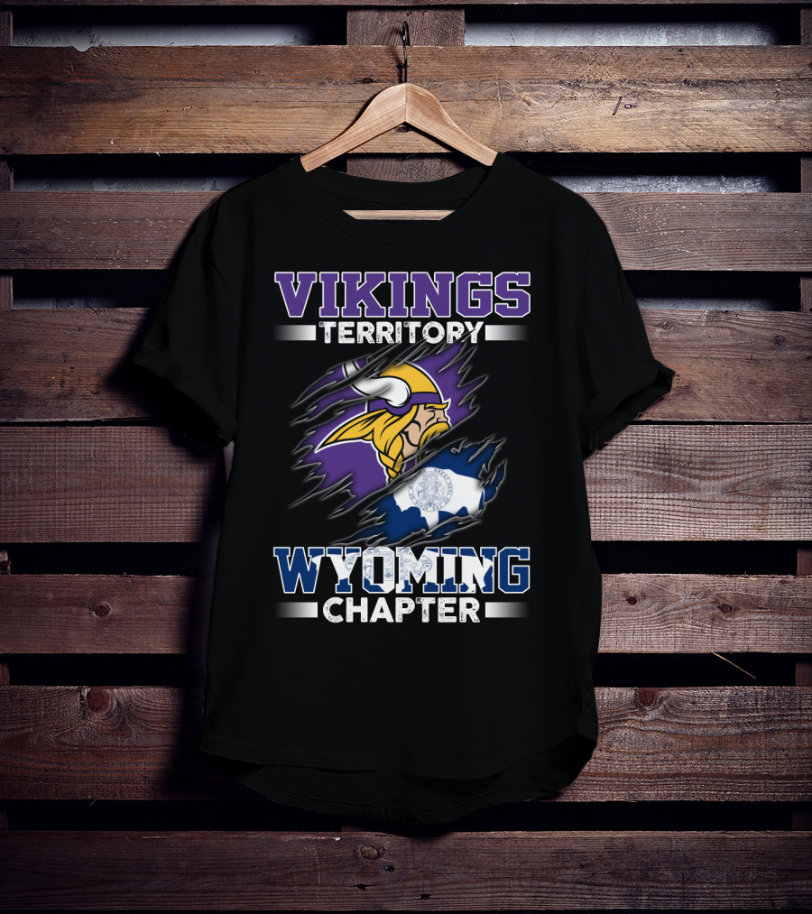 Vikings Territory Wyoming Chapter T-Shirt