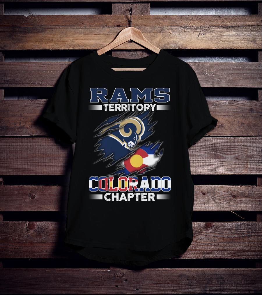 Rams Territory Colorado Chapter Flag T-Shirt