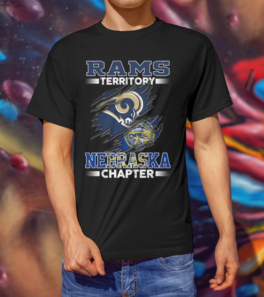 Rams Territory Nebraska Chapter Seal T-Shirt